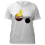 COLLIDING ORBITS Women's T-Shirt